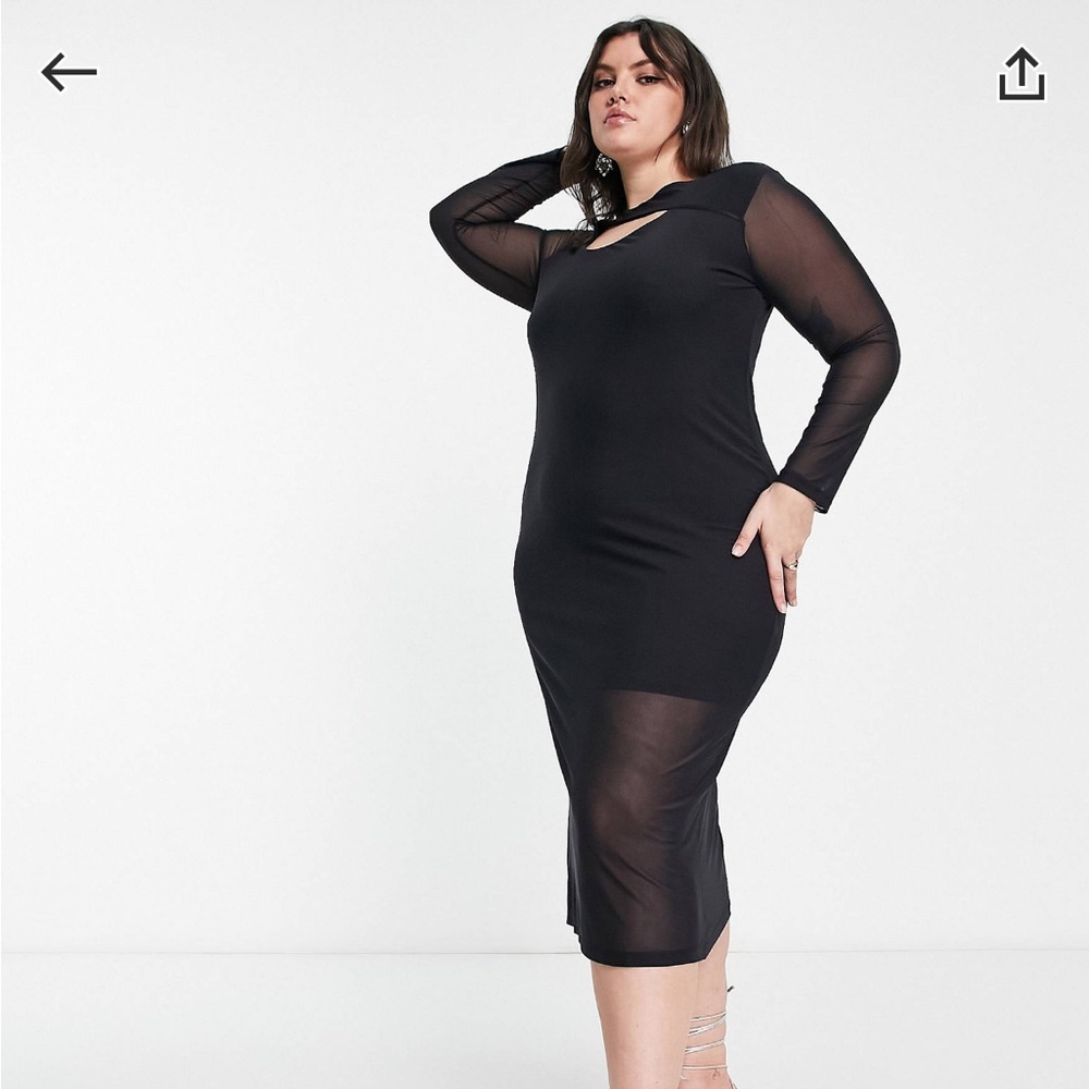 ASOS Midi with cut out